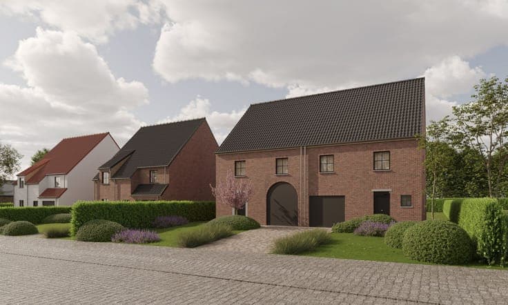 NIEUWBOUW (OB) op een ruime perceel te Meldert (Aalst)