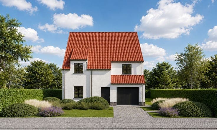NIEUWBOUW (OB) op een ruime perceel te Meldert (Aalst)