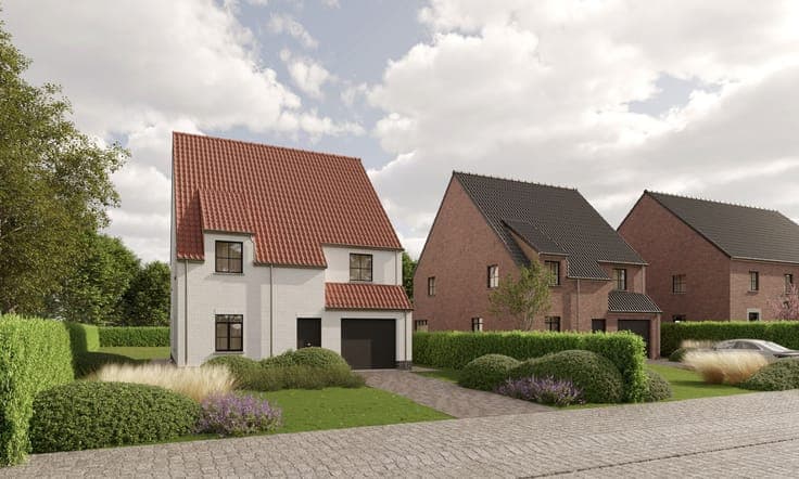NIEUWBOUW (OB) op een ruime perceel te Meldert (Aalst)