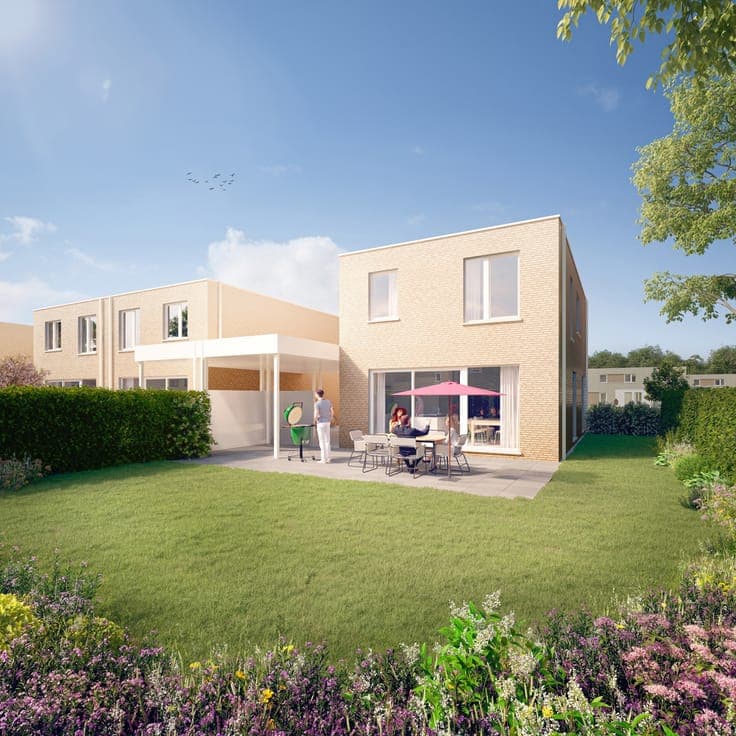 Residential project BegijnHof in the village of Astene.