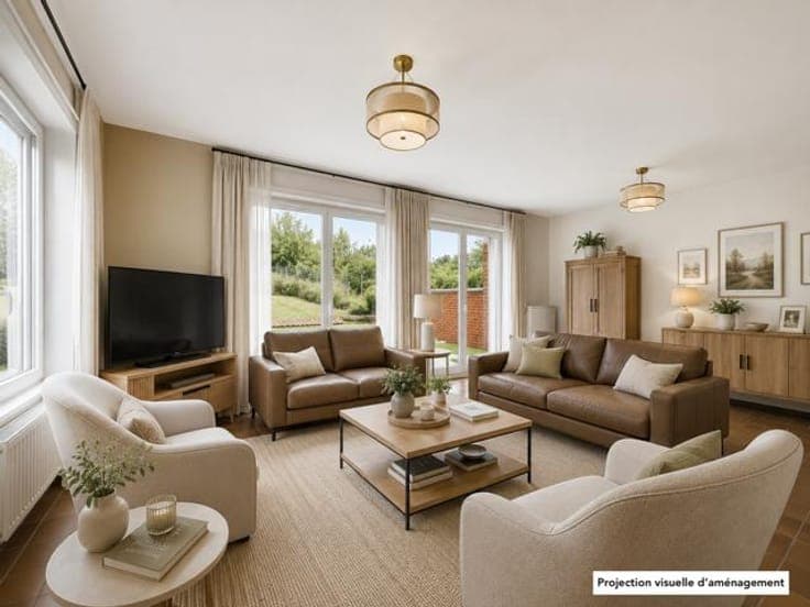 THREE-SIDED HOUSE WITH 4 BEDROOMS, GARAGE & CELLARS – EPC D