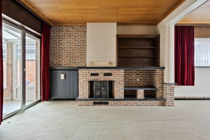 Half open house in Izegem