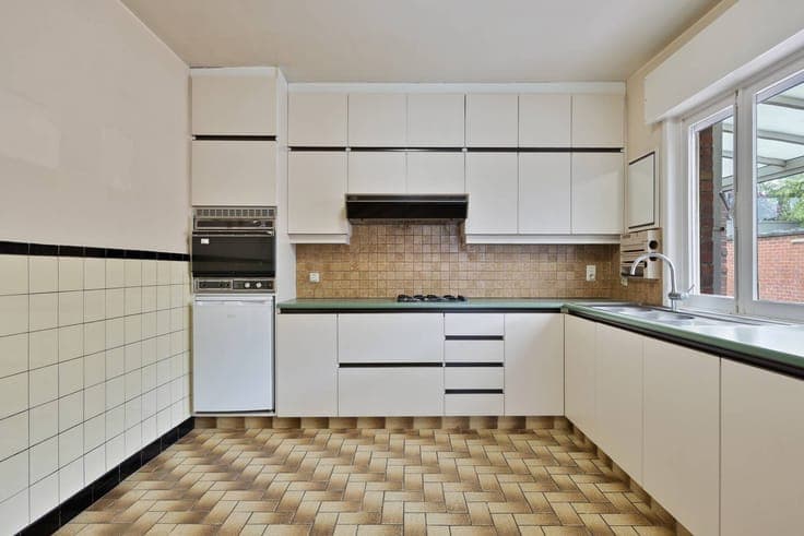 Half open house in Izegem