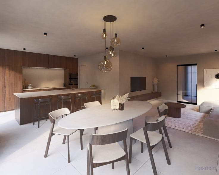 Landelijke halfopen nieuwbouwwoning te koop te Eindhout