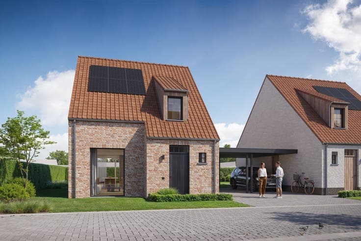 Energiezuinige nieuwbouwwoningen te koop in Heestert