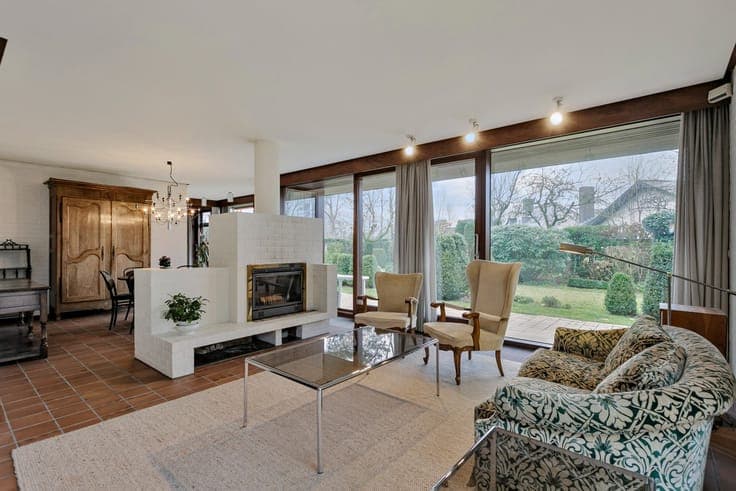 Landelijk gelegen villa met veel lichtinval