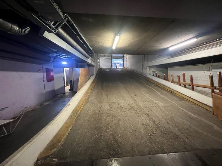 Underground car parking in heart of Diamond neighborhood