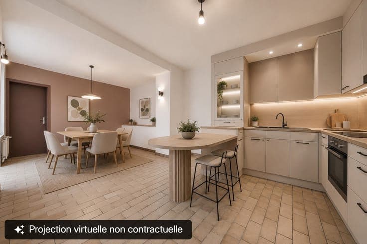 Charmante maison 3 chambres avec terrasse