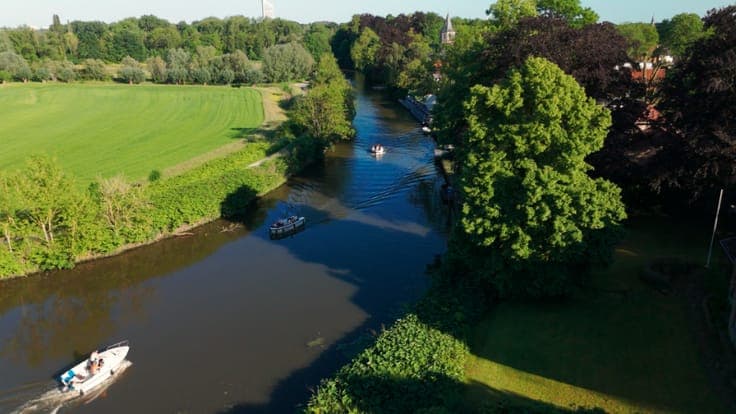 Exclusief domein aan de Leie in Afsnee