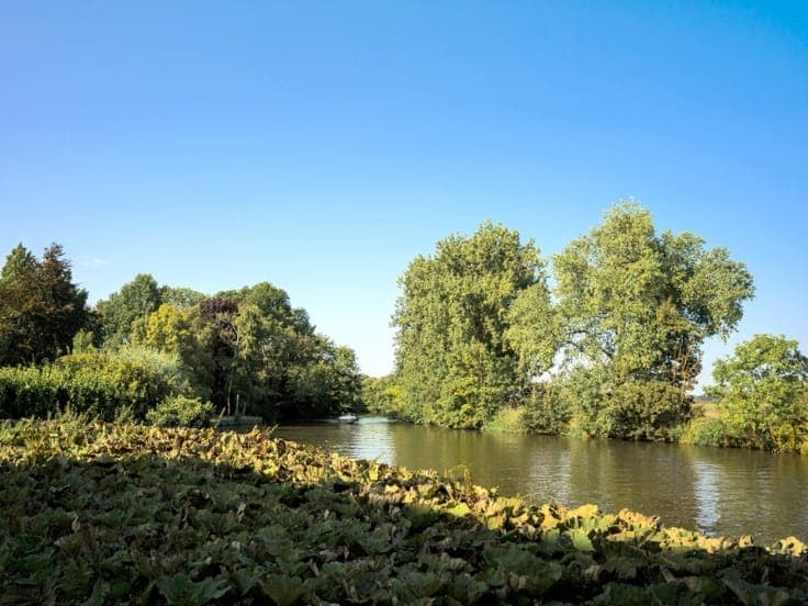 Exclusief domein aan de Leie in Afsnee