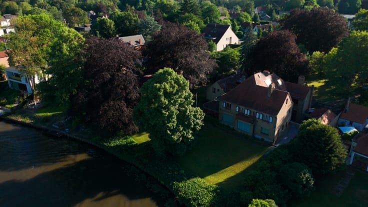 Exclusief domein aan de Leie in Afsnee