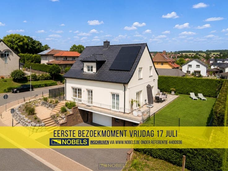 Te koop, ruime open bebouwing met volledige onderkelderin...