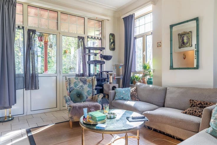 Superb character building with 3 apartments and garage