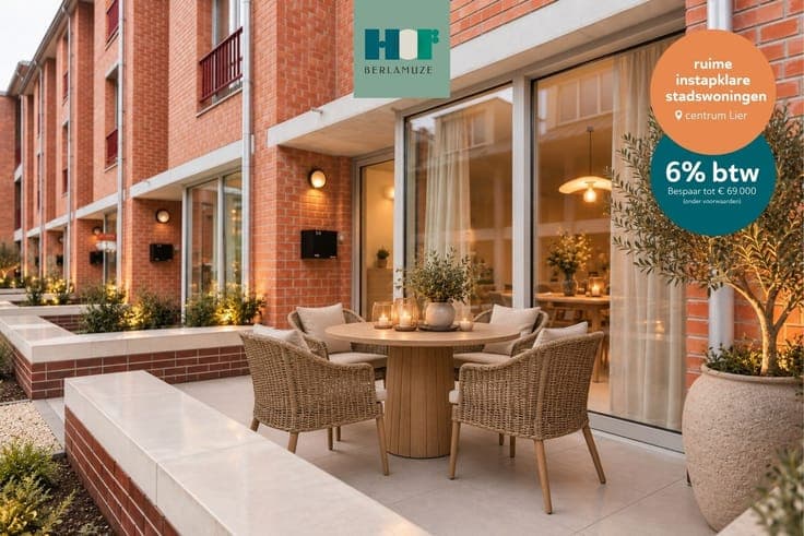 NIEUWBOUWWONING IN BINNENSTAD LIER