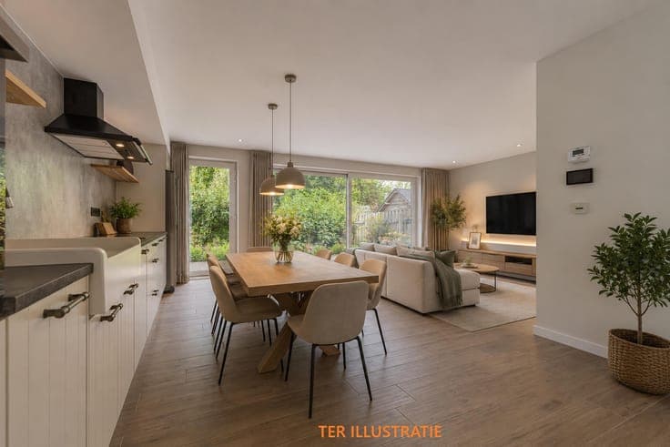 ERPE-MERE - Recente woning op uitstekende locatie