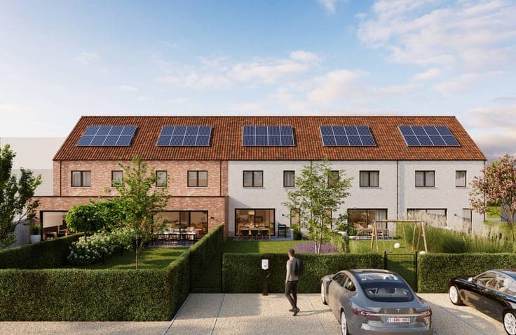 Newly built home for sale in Roesbrugge