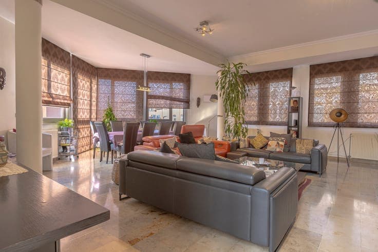 Characterful 4-Bedroom Home with 3 Terraces in Anderlecht