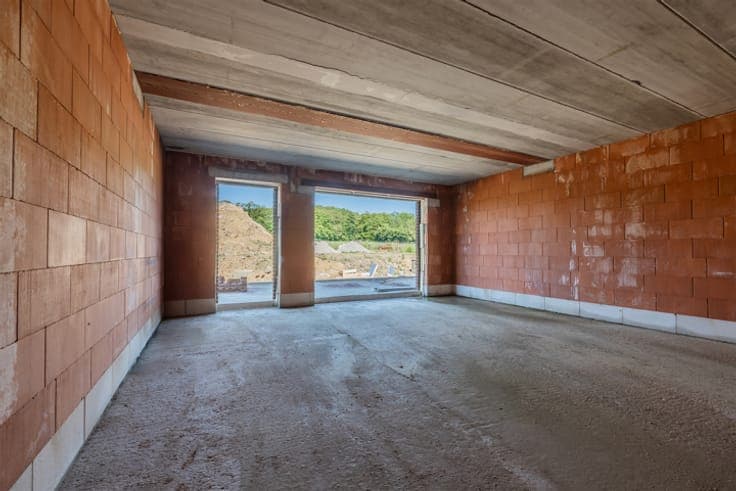 Contemporary house to customize – closed structural work