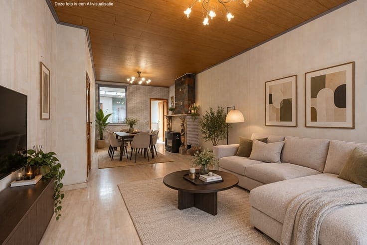 Family home to renovate with 4 bedrooms, sunny garden, and p