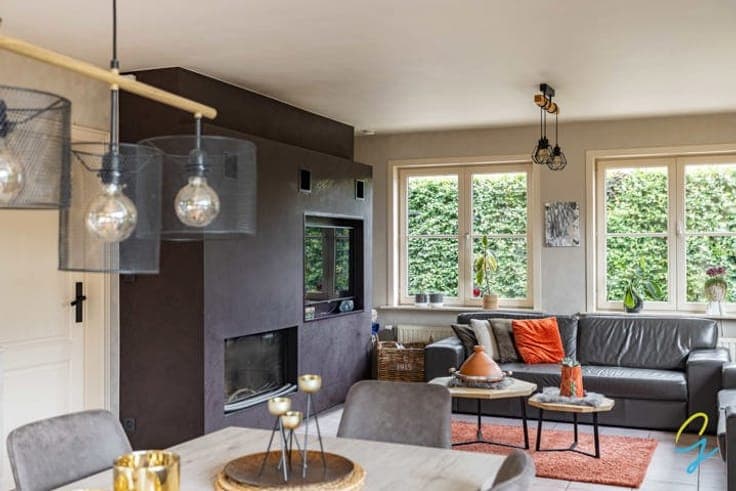 Centrally located house with 4 rooms, garden and terrace