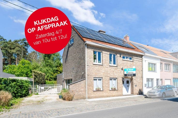 Energiezuinige woning met magazijn en grote tuin!