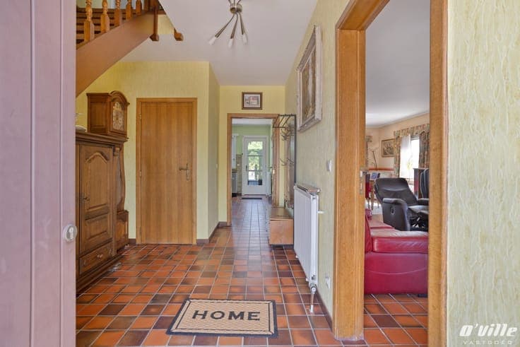 Classic stylish villa with a dormer window