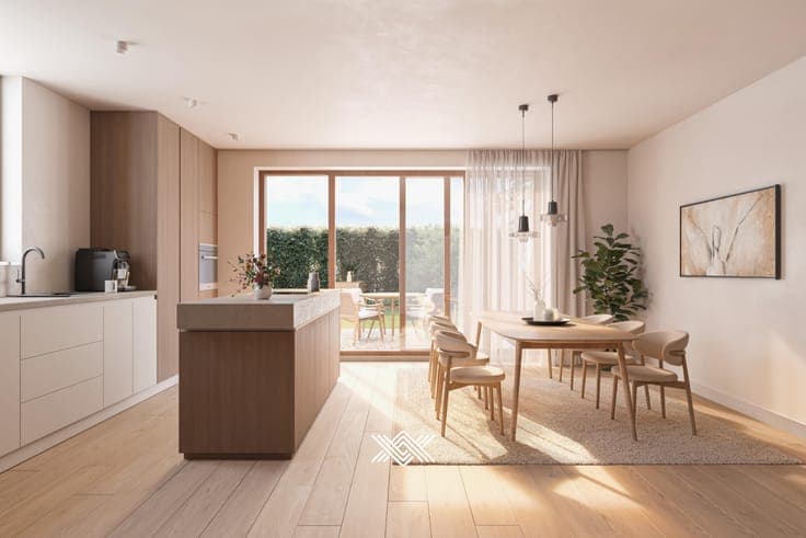 Riante woning met 5 slaapkamers en tuin met terras