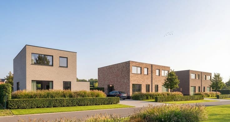 Afgewerkte energiepositieve (EPC -18) nieuwbouwwoning