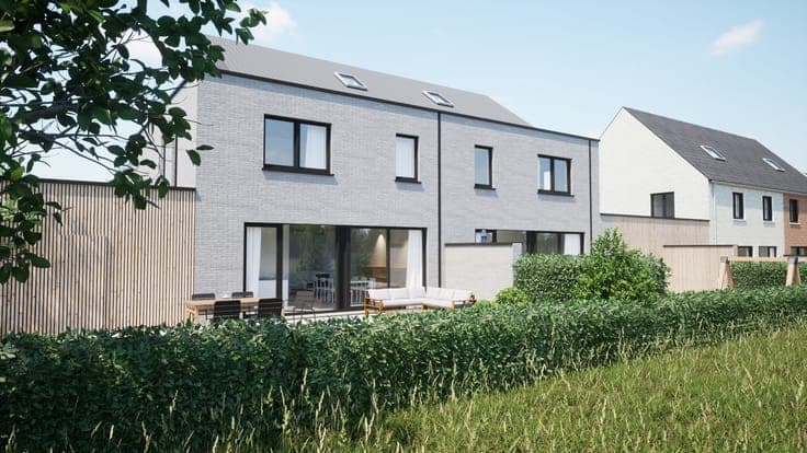 Moderne nieuwbouwwoningen te Meulebeke
