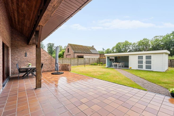 Quietly located house on a plot of 1,570 m² in Balen