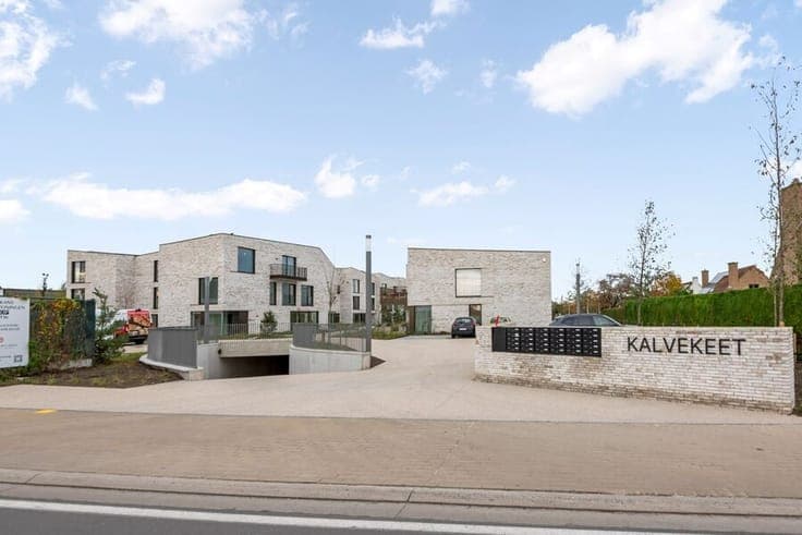 Modern new house with large terraces and an underground doub