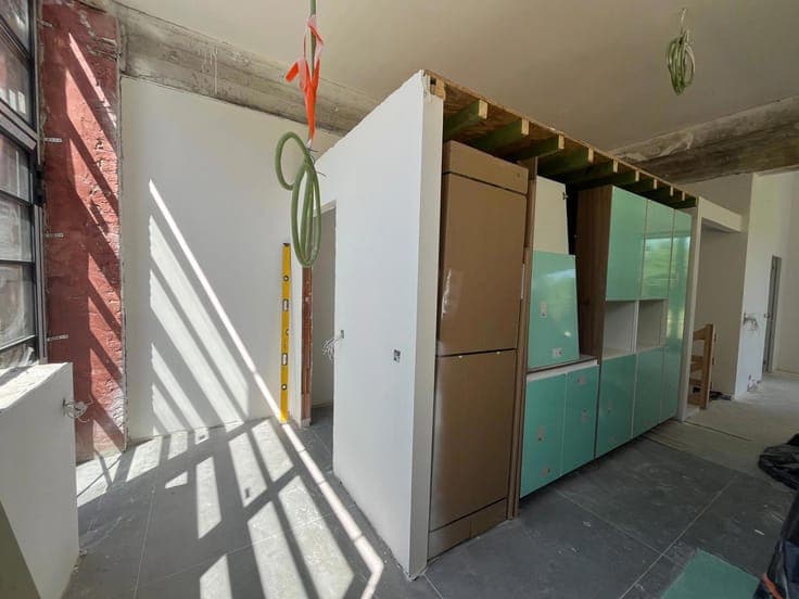 Spacious loft-style house in the final stages of completion