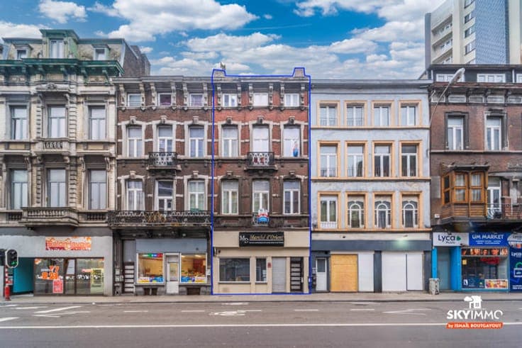 IMMEUBLE MIXTE - REZ COMMERCIAL - 3 APPART - LIEGE
