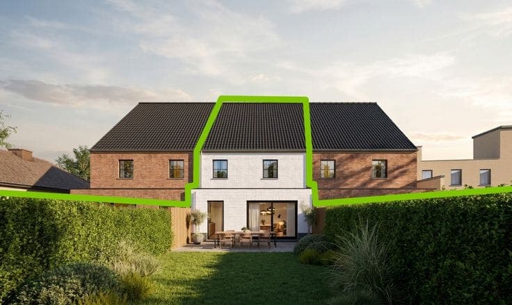 Bavegem | Stylish new-build home with 3 bedrooms and countr…