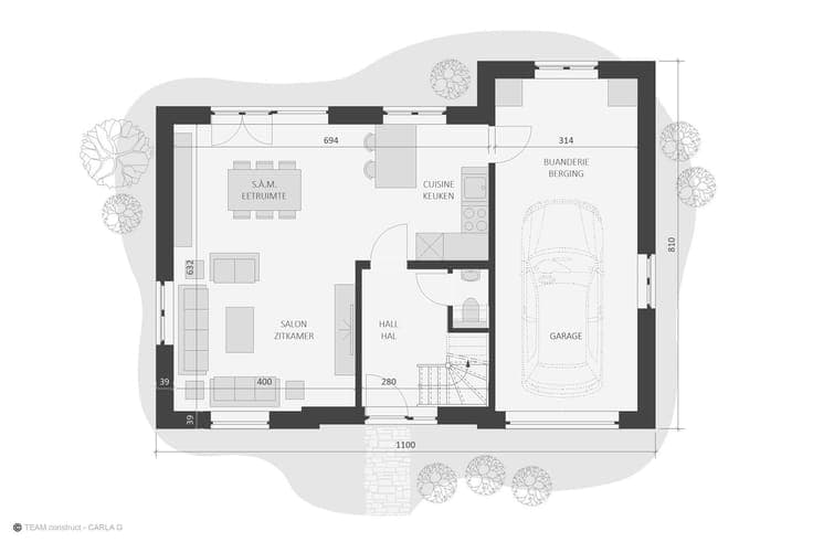 House in Visé Lanaye