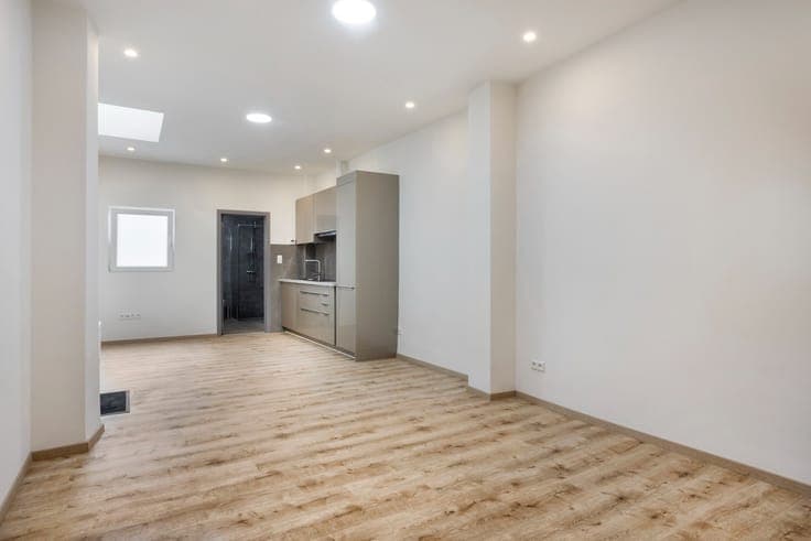 Vergund en verhuurd opbrengstgebouw