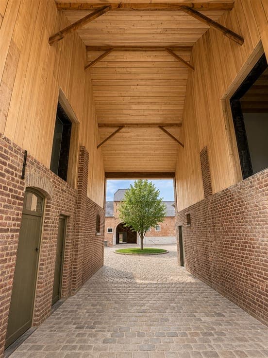 Wonen in een authentieke vierkanshoeve