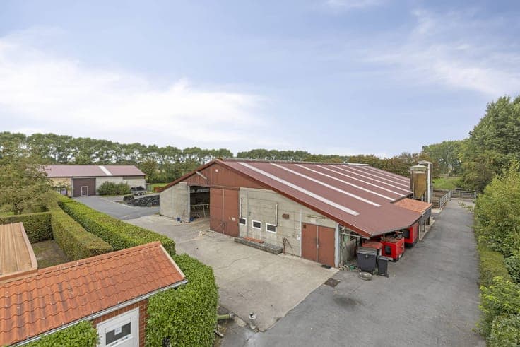 Farm with ice cream shop and children's playground for sale