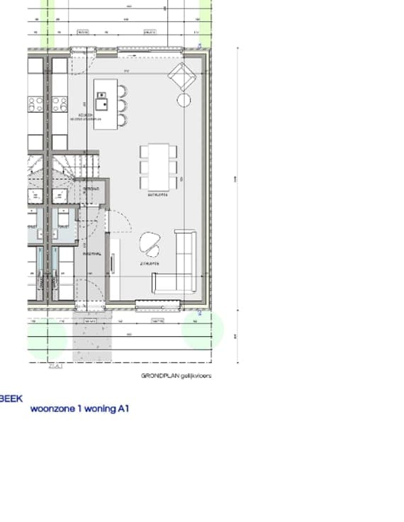 NIEUWBOUW WONING in HALF-OPEN verband in een nieuw woone...