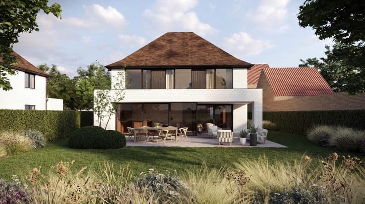 Exclusive new-build villa in a peaceful location in Ramsk...