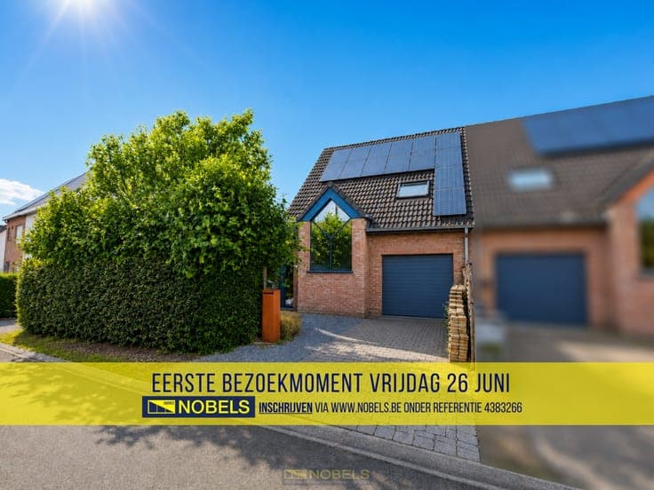 Te koop, Instapklare en energiezuinige gezinswoning op st...