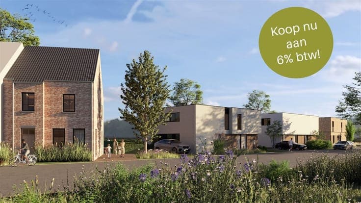 5 sleutel op de deur-woningen en 2 appartement op Groenkloos
