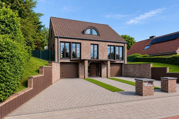 Villa met 4 slaapkamers en 2 garages
