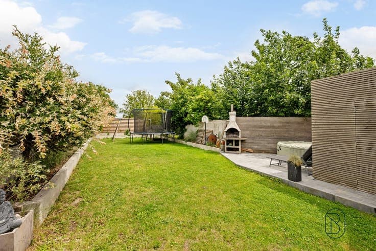 Renovated home with garden and solar panels