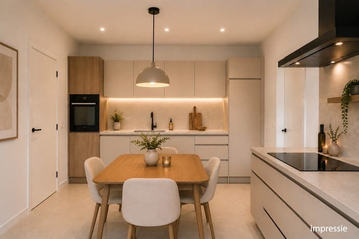 Af te werken woning met 3 slpkrs op een perceel van 1260m...