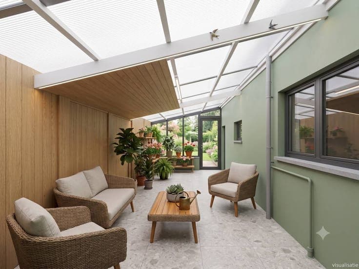 Semi-detached building to renovate in a quiet location in th