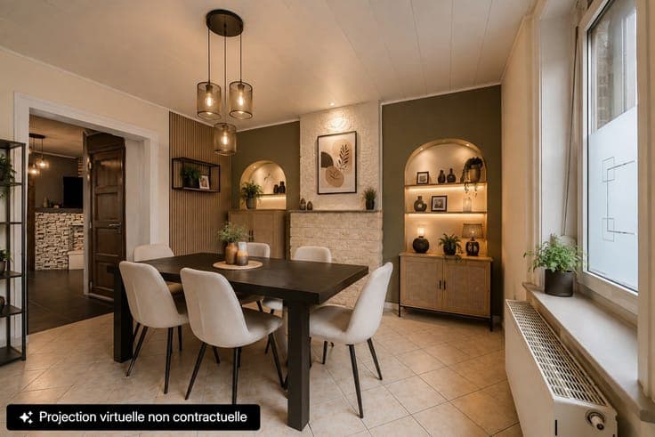 Maison 2 chambres avec jardin et terrasse