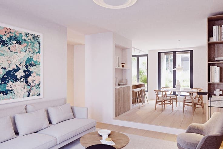 Cimetière d'Ixelles quarter : new 5bed house !