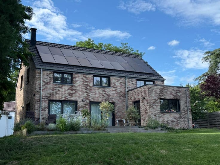 4-façade house, 13a, EPB A+, Bierges