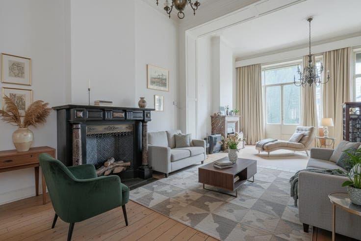 Pl. Brugmann – Bourgeois house of ± 580 m² bruto & garden.